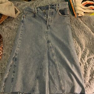 Classic Denim Skirt